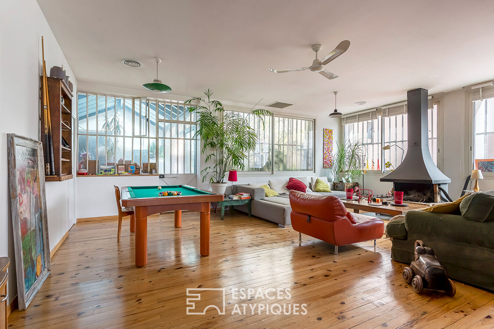 Appartement esprit loft avec terrasses aux Gratte-Ciel