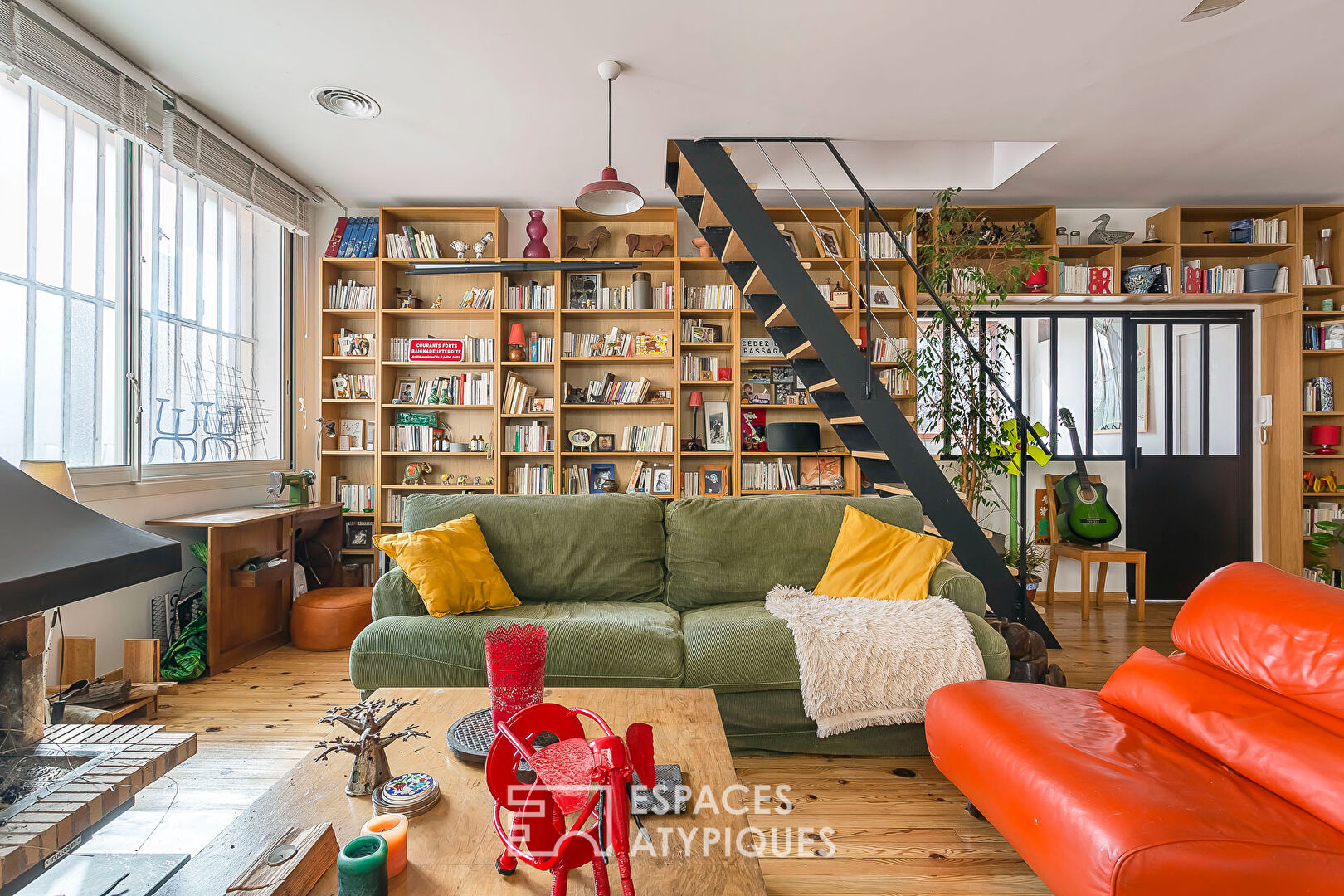 Appartement esprit loft avec terrasses aux Gratte-Ciel