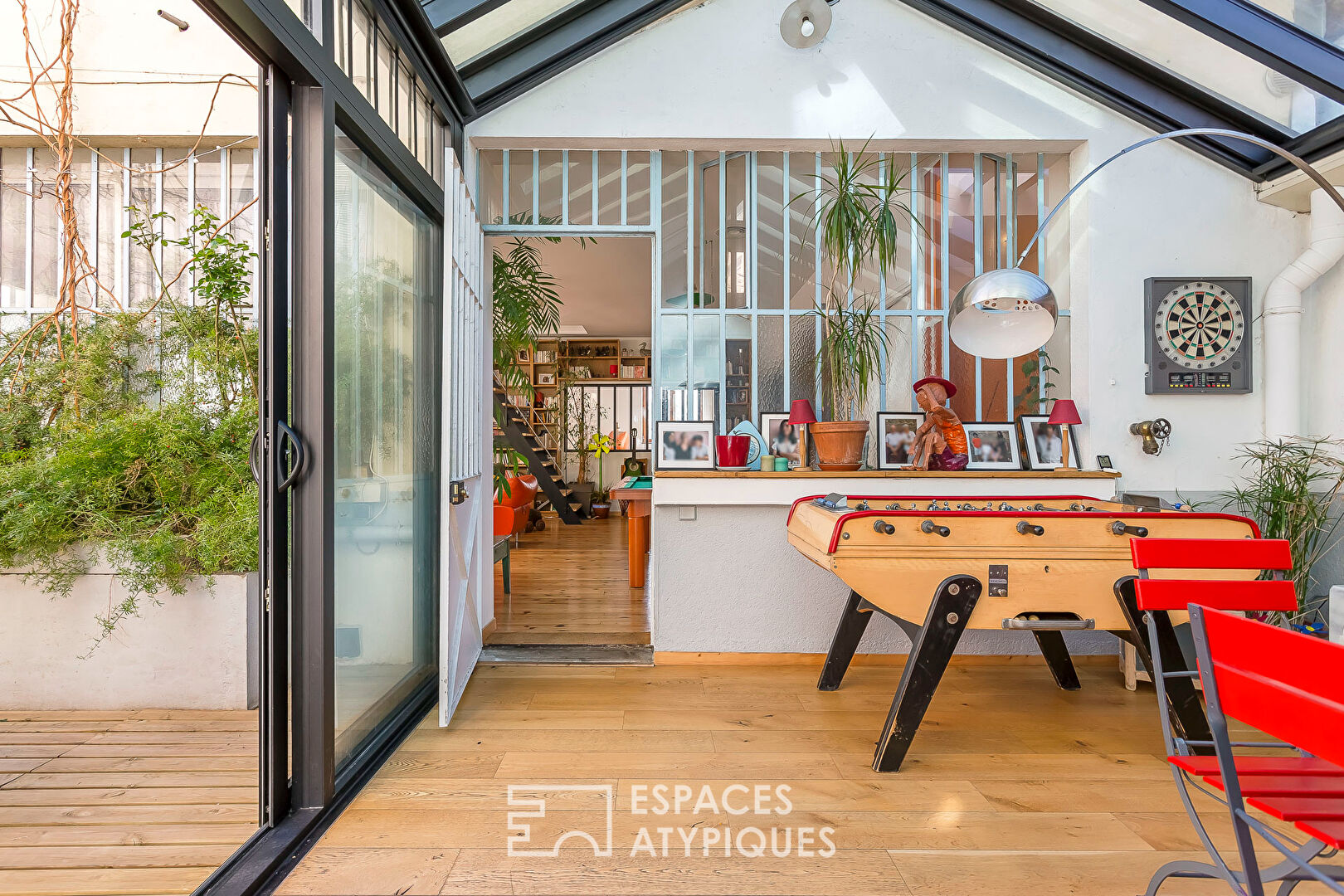 Appartement esprit loft avec terrasses aux Gratte-Ciel