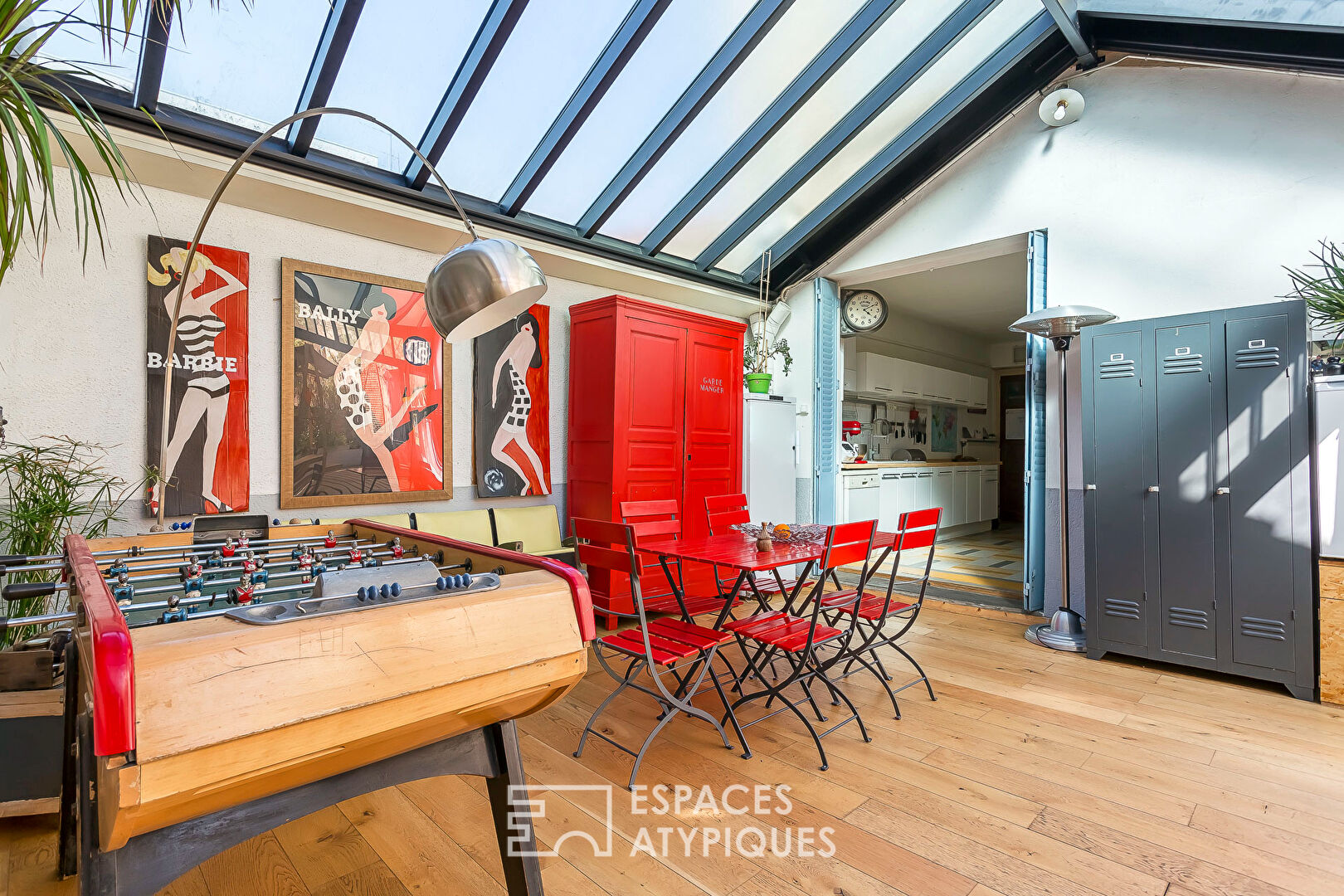 Appartement esprit loft avec terrasses aux Gratte-Ciel