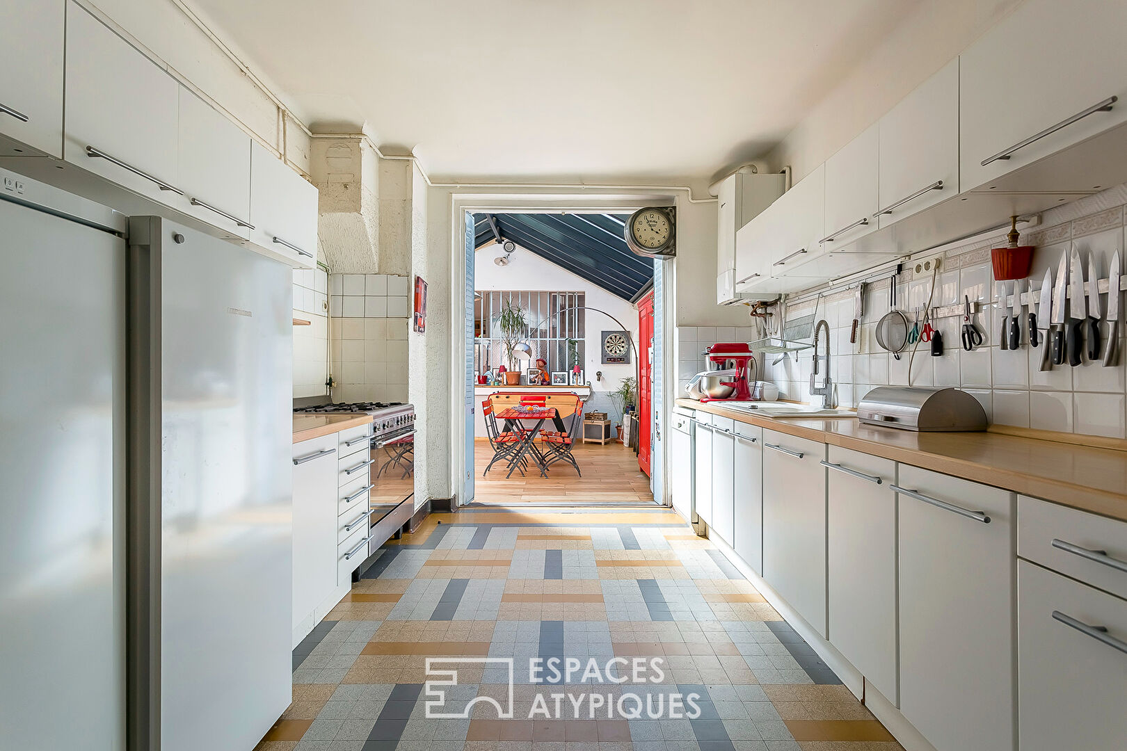 Appartement esprit loft avec terrasses aux Gratte-Ciel