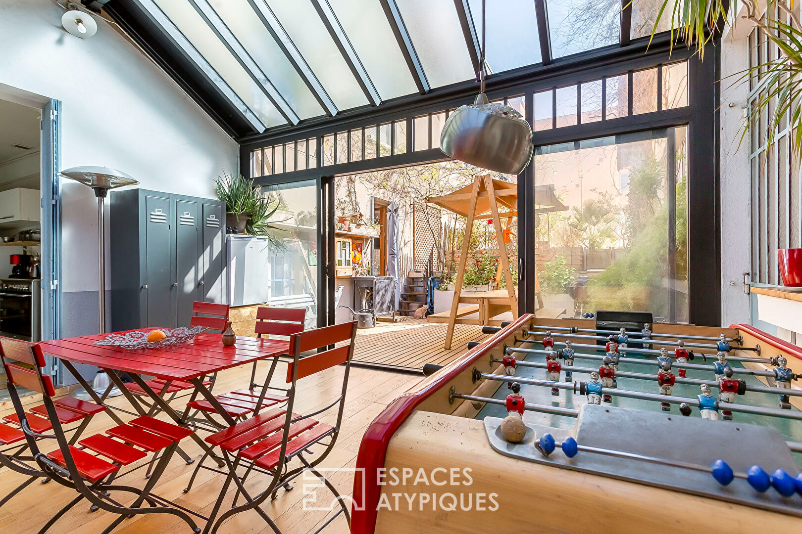 Appartement esprit loft avec terrasses aux Gratte-Ciel