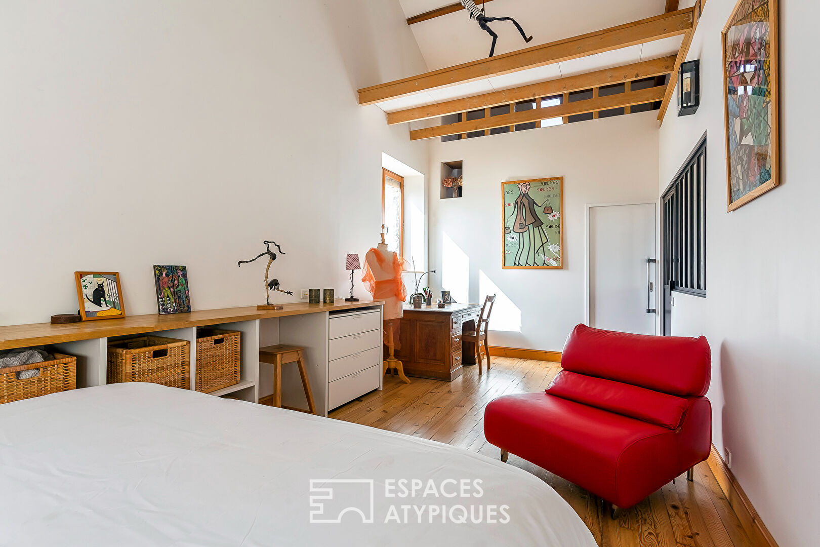 Appartement esprit loft avec terrasses aux Gratte-Ciel