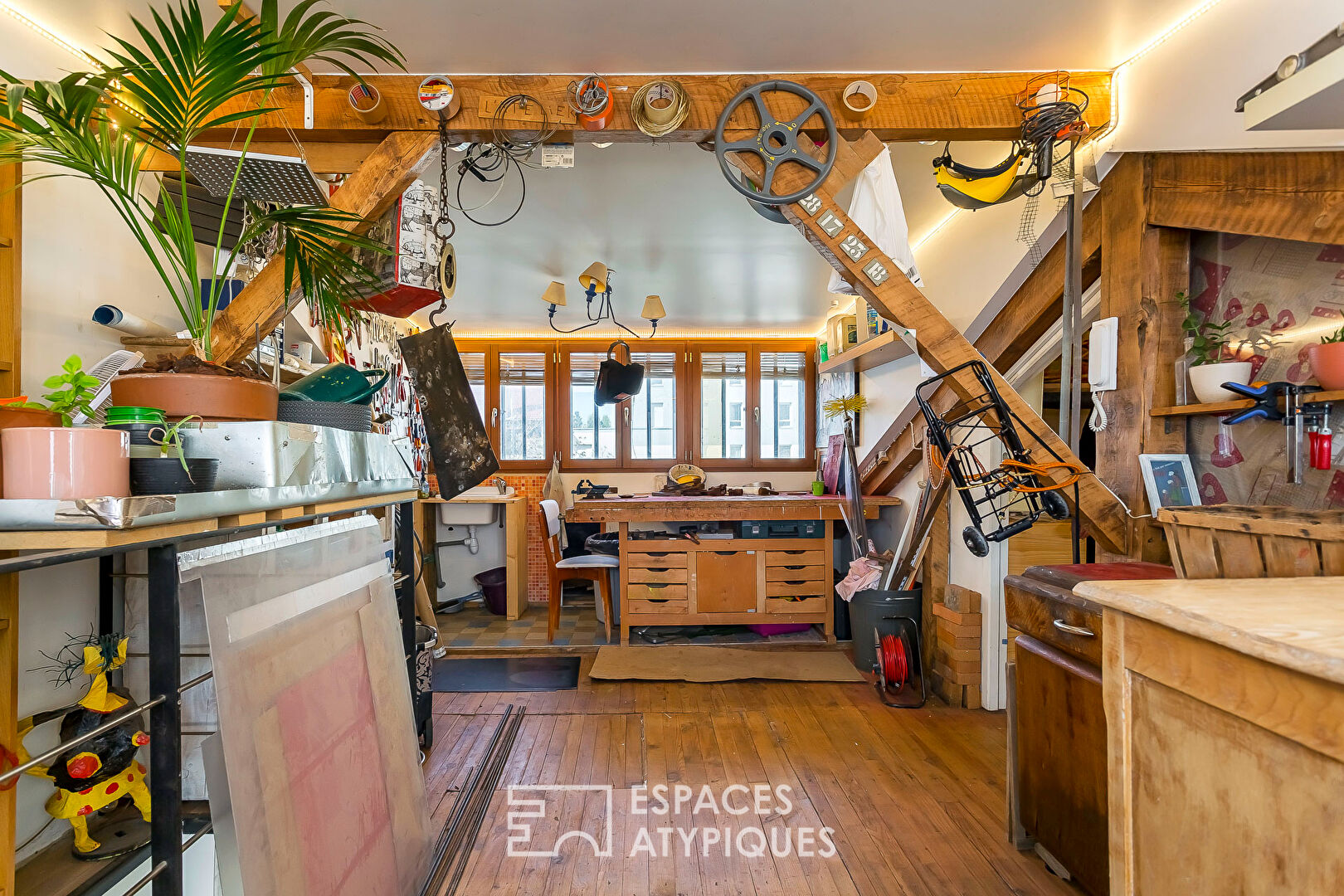 Appartement esprit loft avec terrasses aux Gratte-Ciel