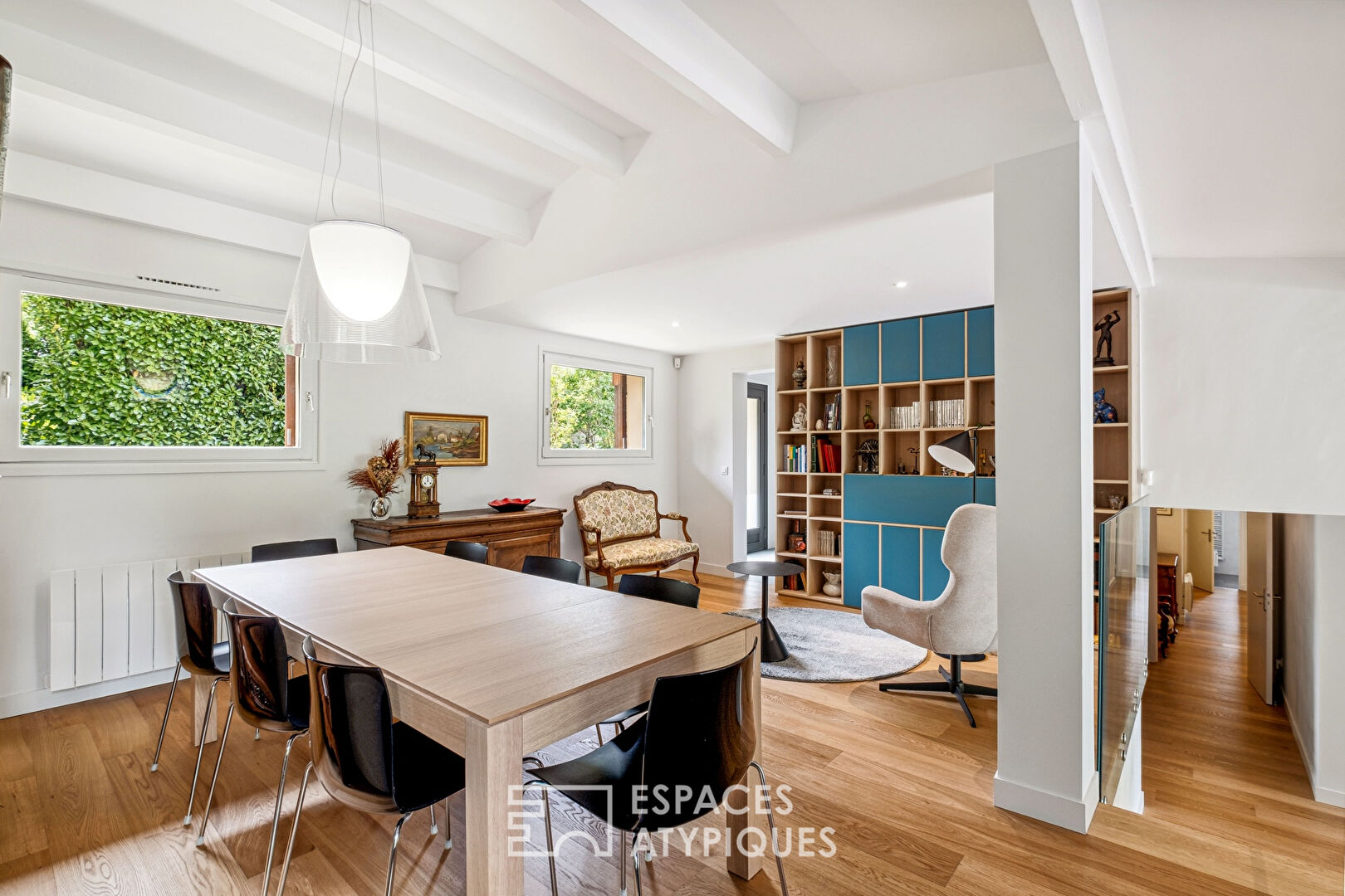 Maison rénovée par architecte avec vue sur les monts du lyonnais