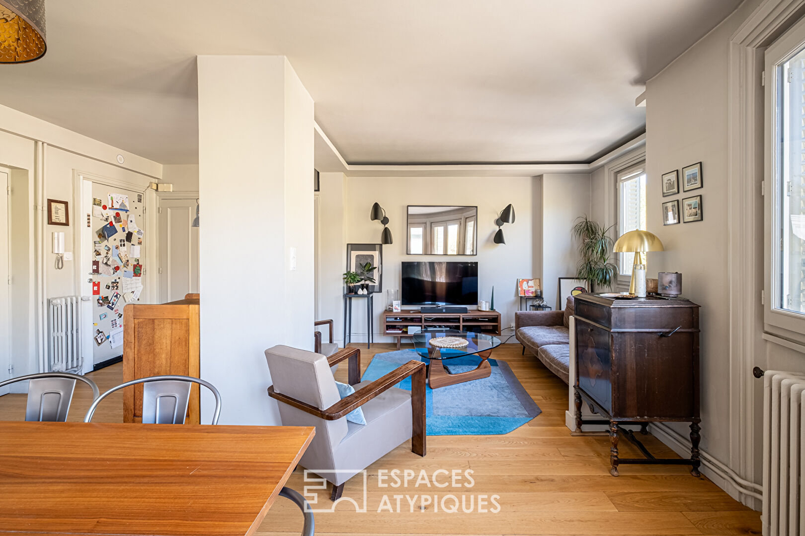 Ancien rénové avec balcon et vue sur la Préfecture