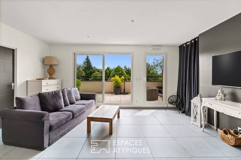 Appartement dernier étage contemporain