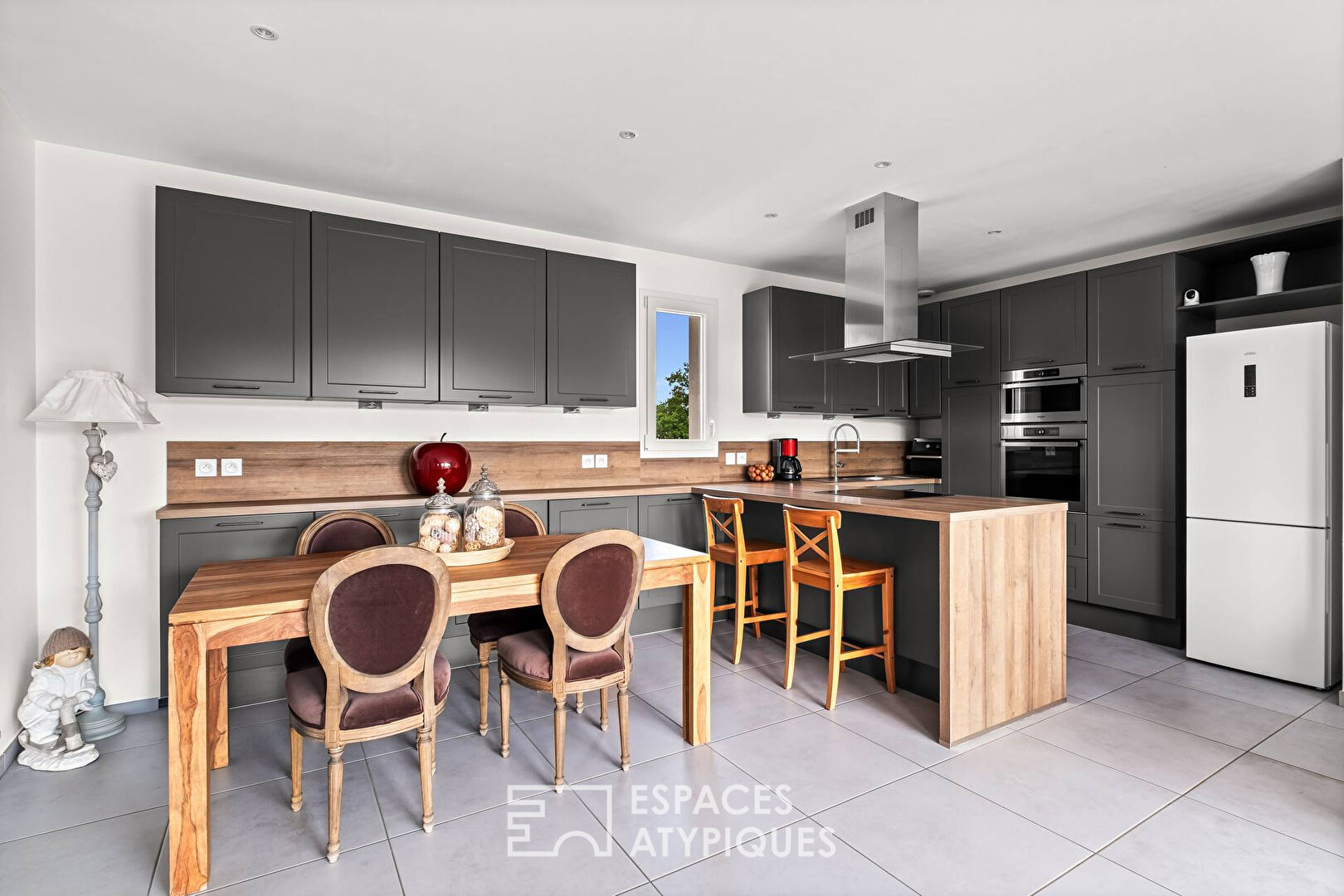 Appartement dernier étage contemporain