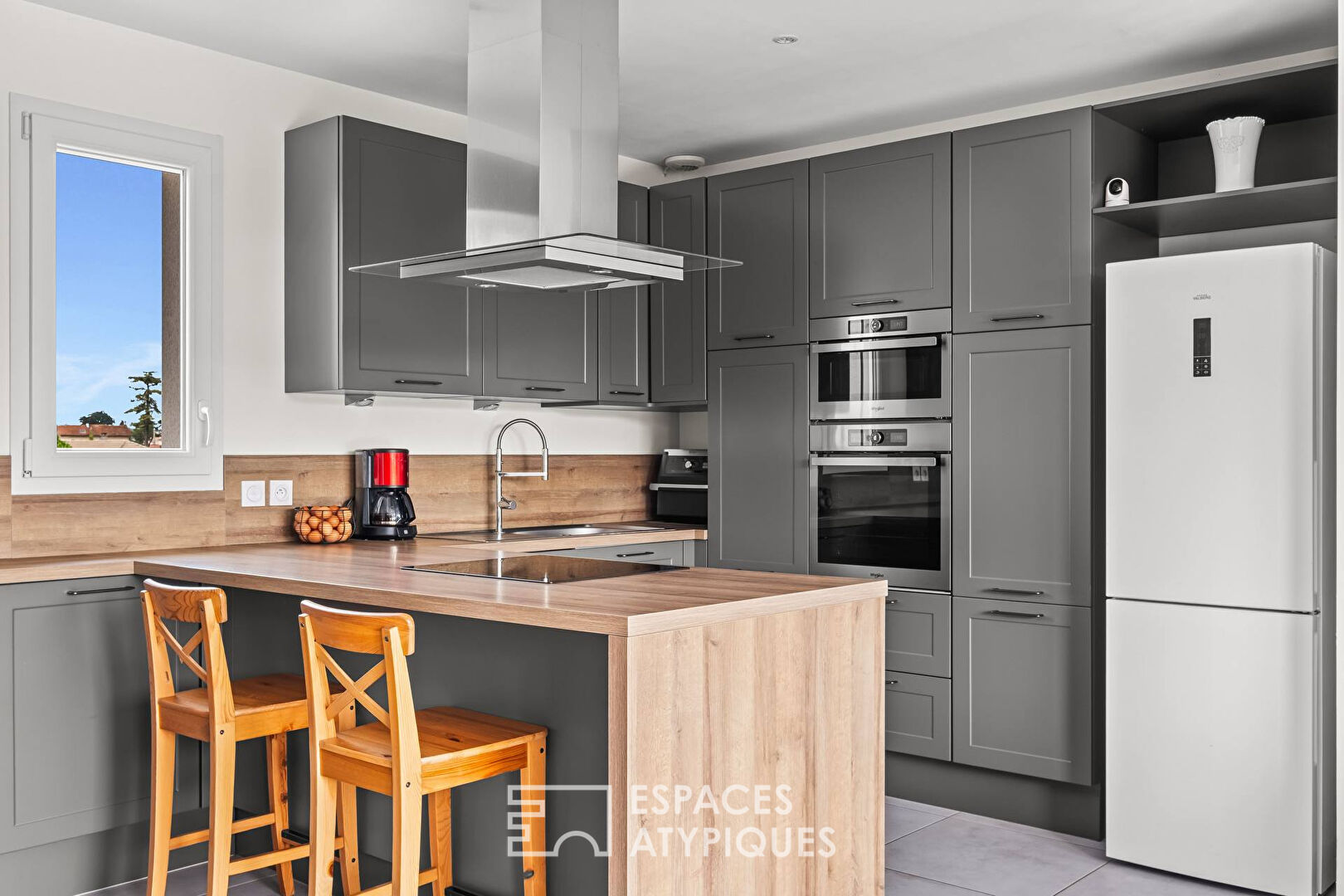 Appartement dernier étage contemporain