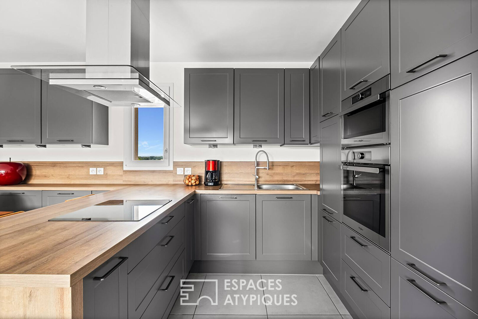 Appartement dernier étage contemporain