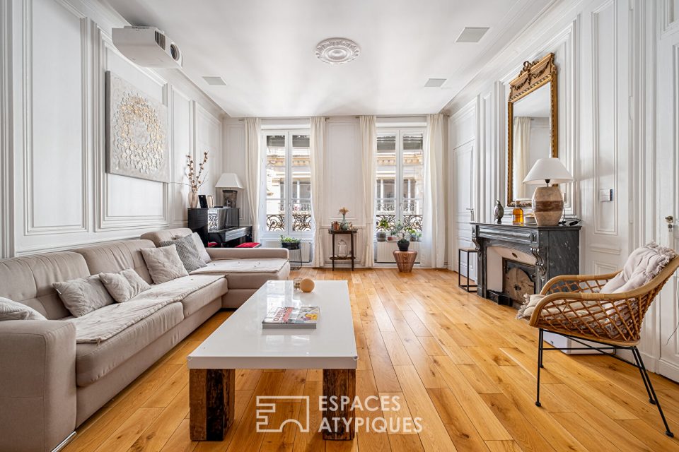 Appartement bourgeois rénové avec élégance - Lyon Cordeliers