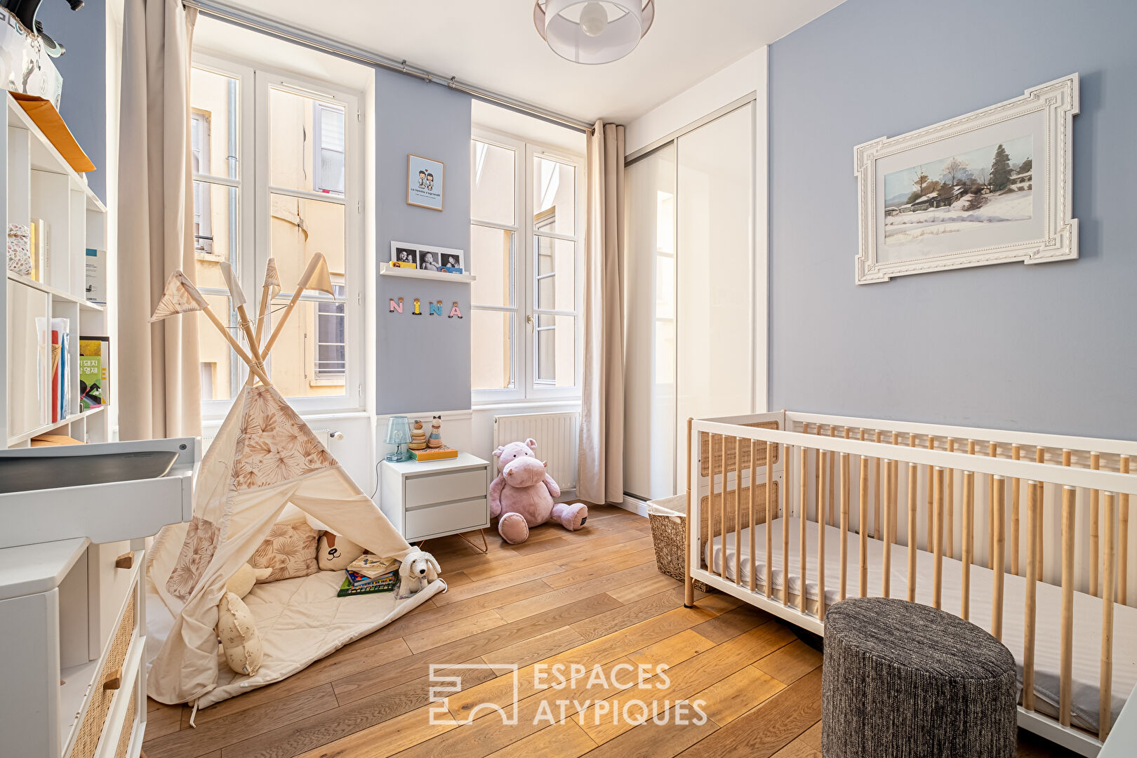 Appartement bourgeois rénové avec élégance – Lyon Cordeliers