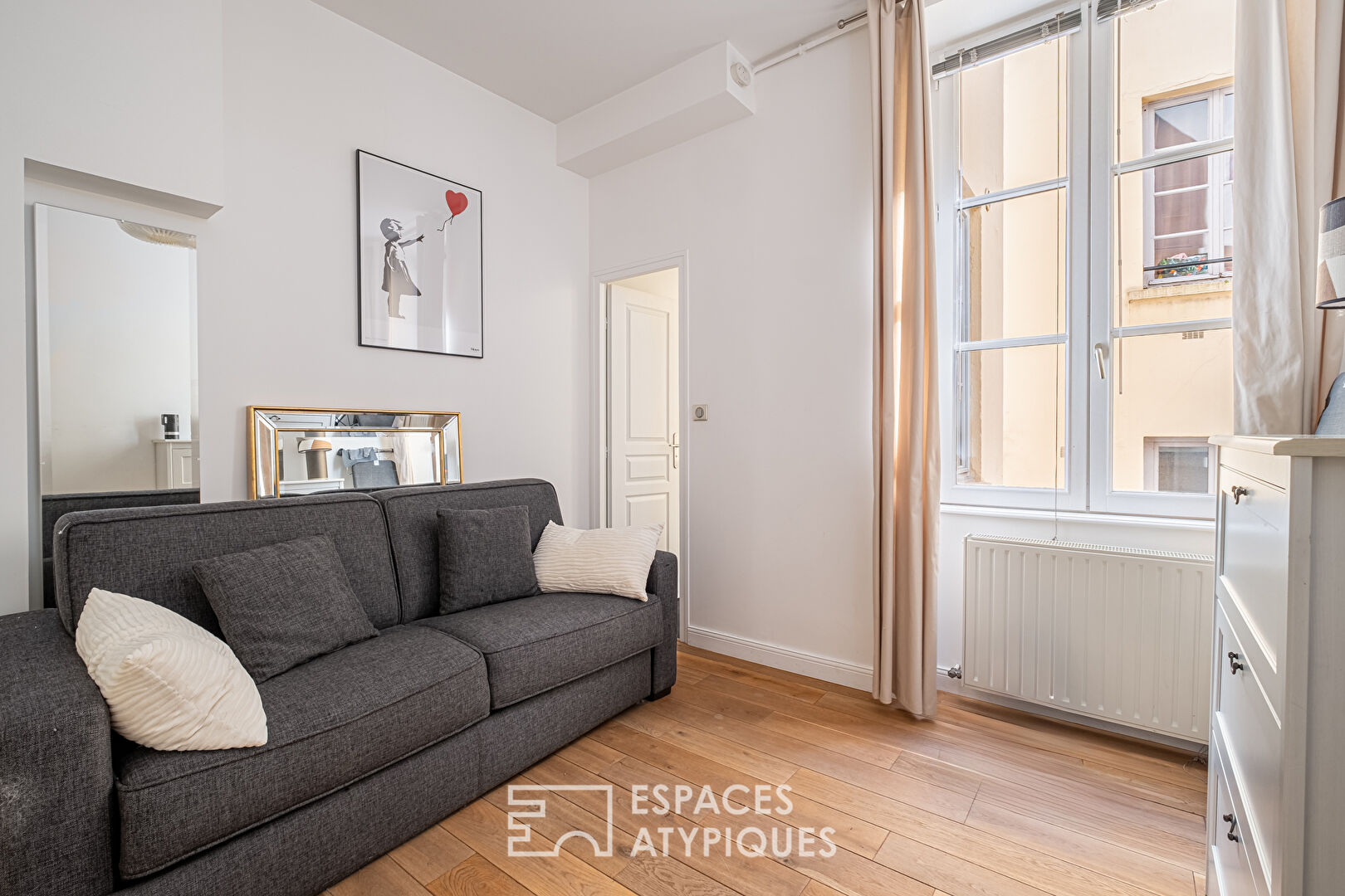 Appartement bourgeois rénové avec élégance – Lyon Cordeliers
