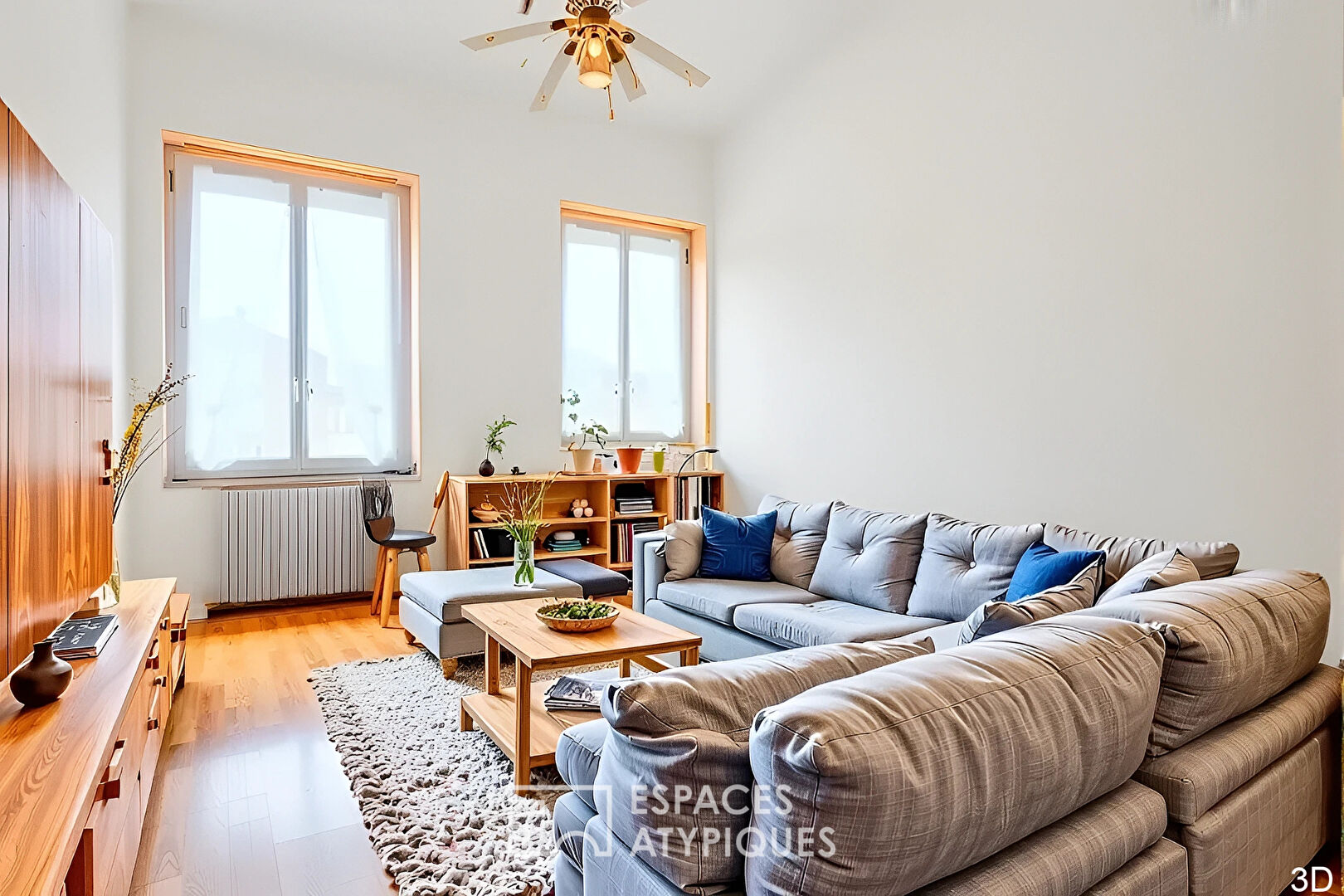 Duplex T5/T6 en dernier étage