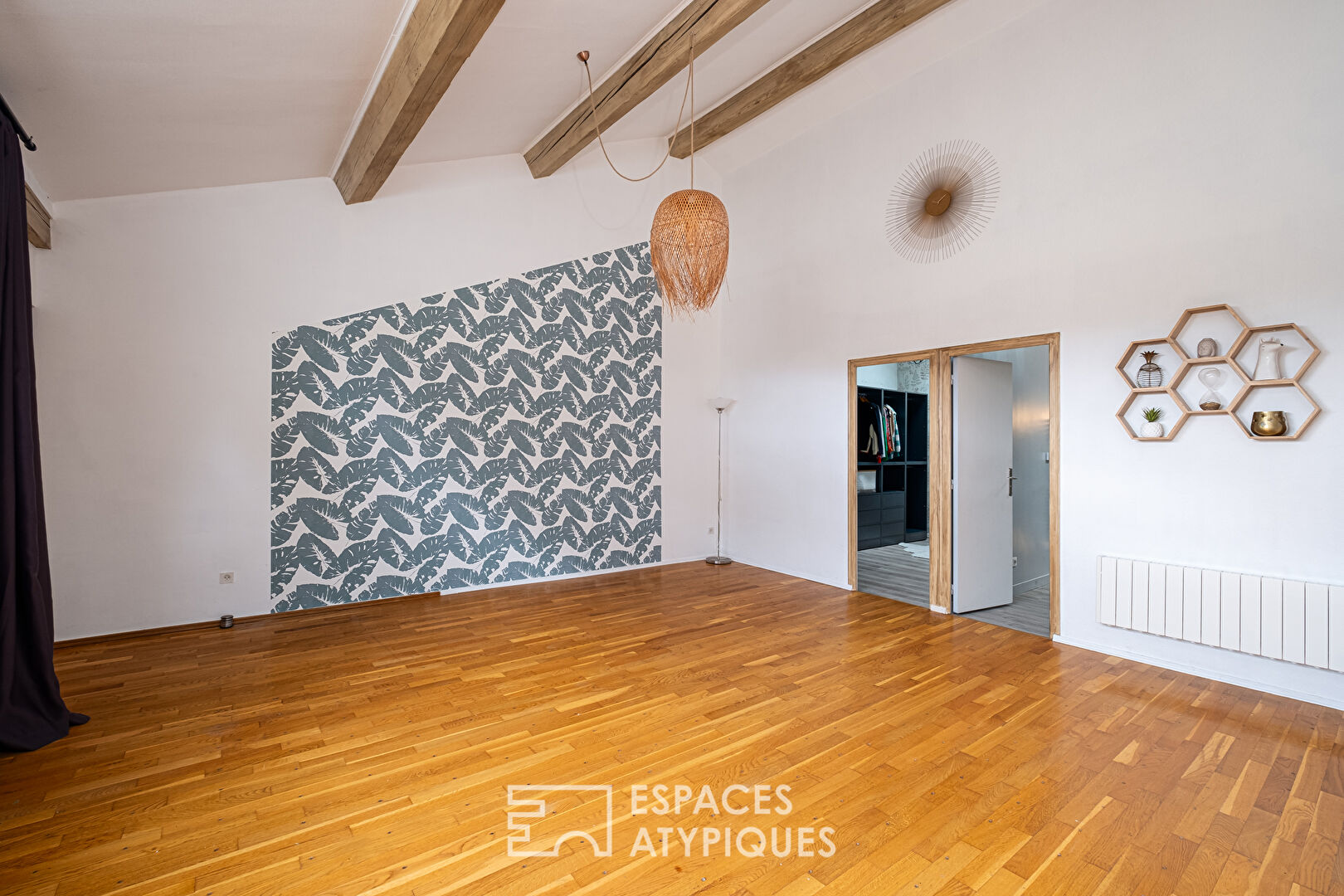 Grand loft familial en plein centre de Jonage
