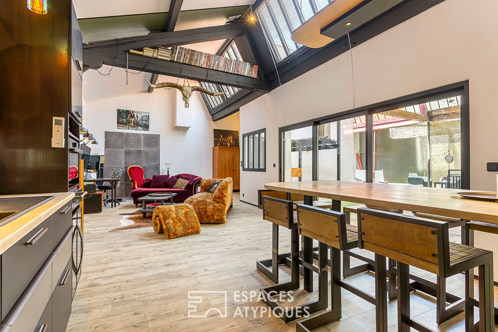 Loft épicurien avec patio
