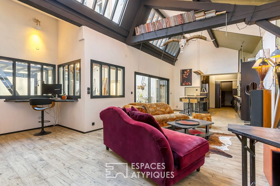 Loft épicurien avec patio