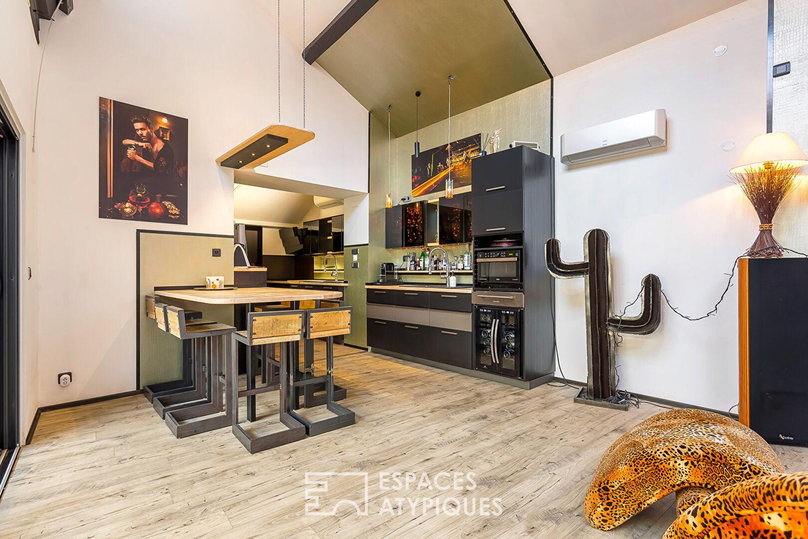 Loft épicurien avec patio