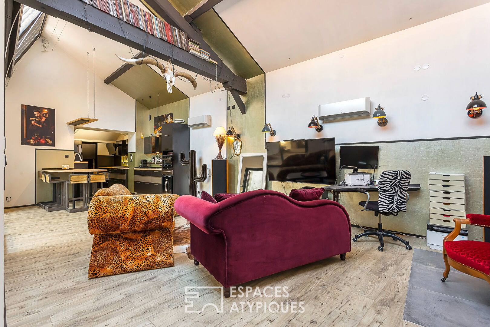 Loft épicurien avec patio