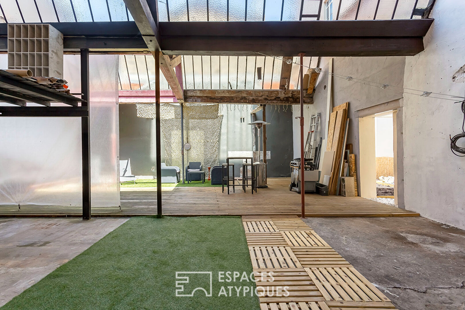 Loft épicurien avec patio