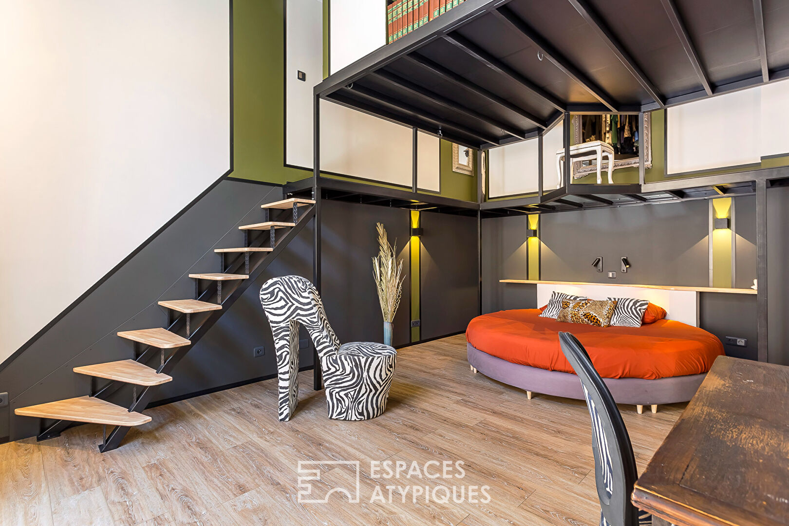 Loft épicurien avec patio