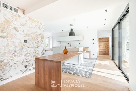 Esprit campagne et lignes contemporaines à Mionnay