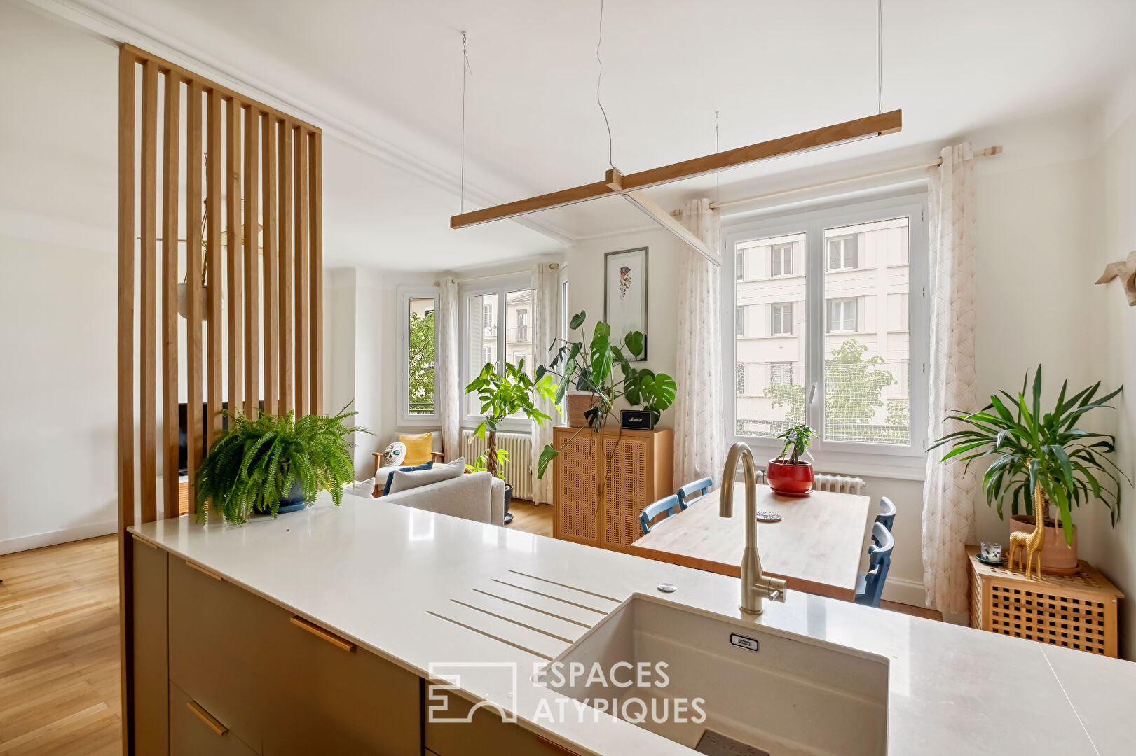 Ancien rénové par architecte