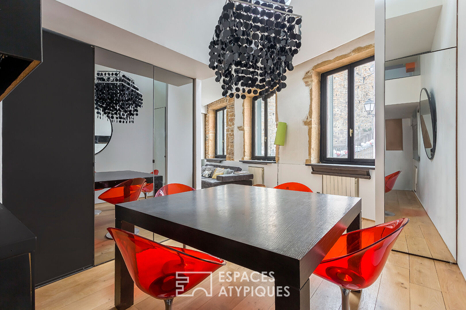 Duplex d’architecte quartier Saint Georges dans le Vieux Lyon