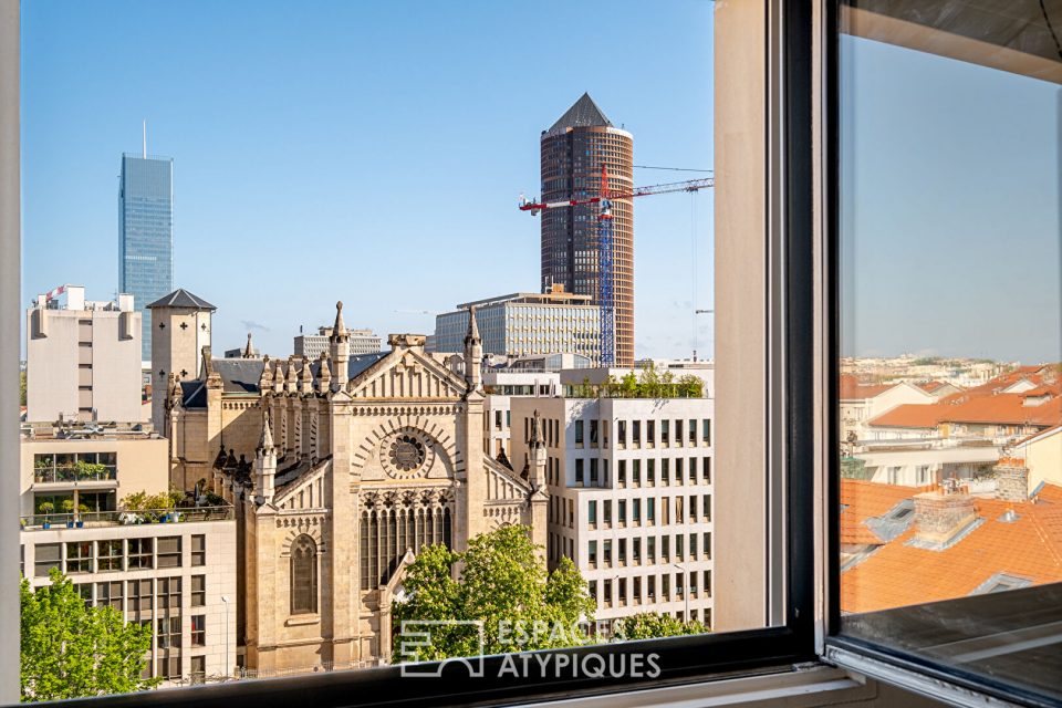 Appartement en dernier étage avec magnifique vue