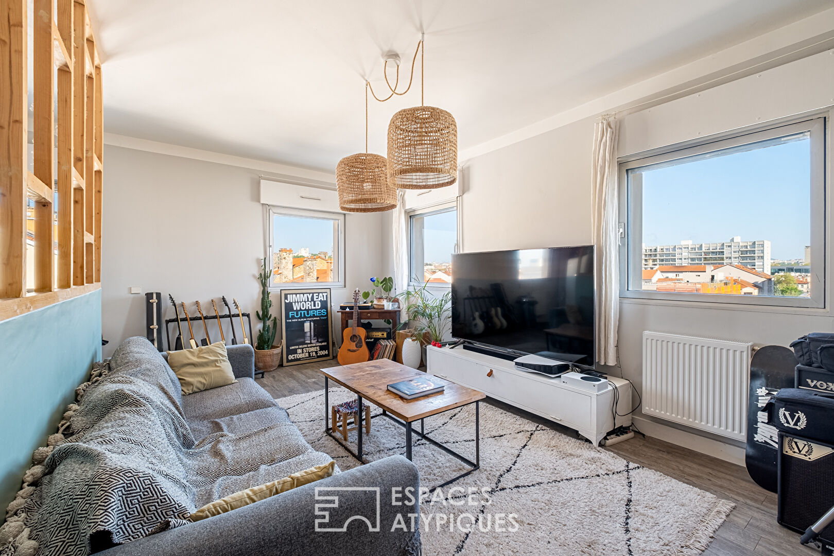Appartement en dernier étage avec magnifique vue