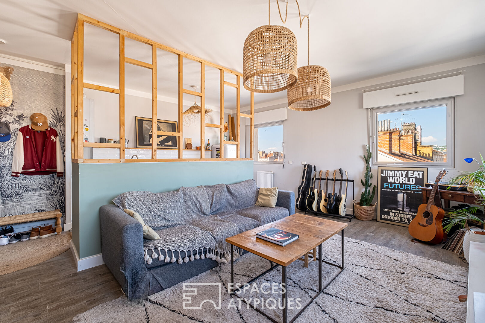 Appartement en dernier étage avec magnifique vue