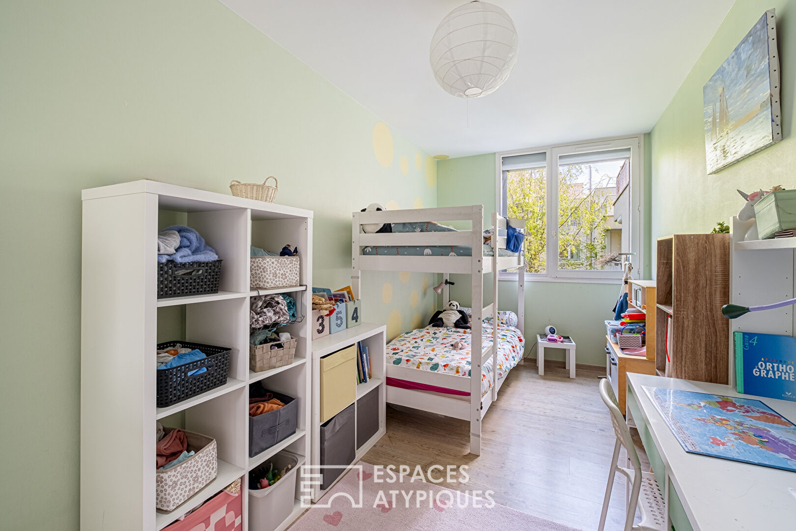 Appartement traversant avec loggia à Lyon 7ème