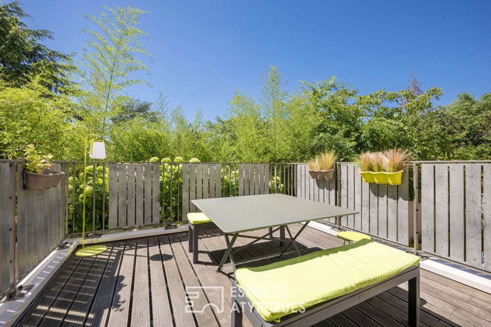 Duplex avec terrasse et garage
