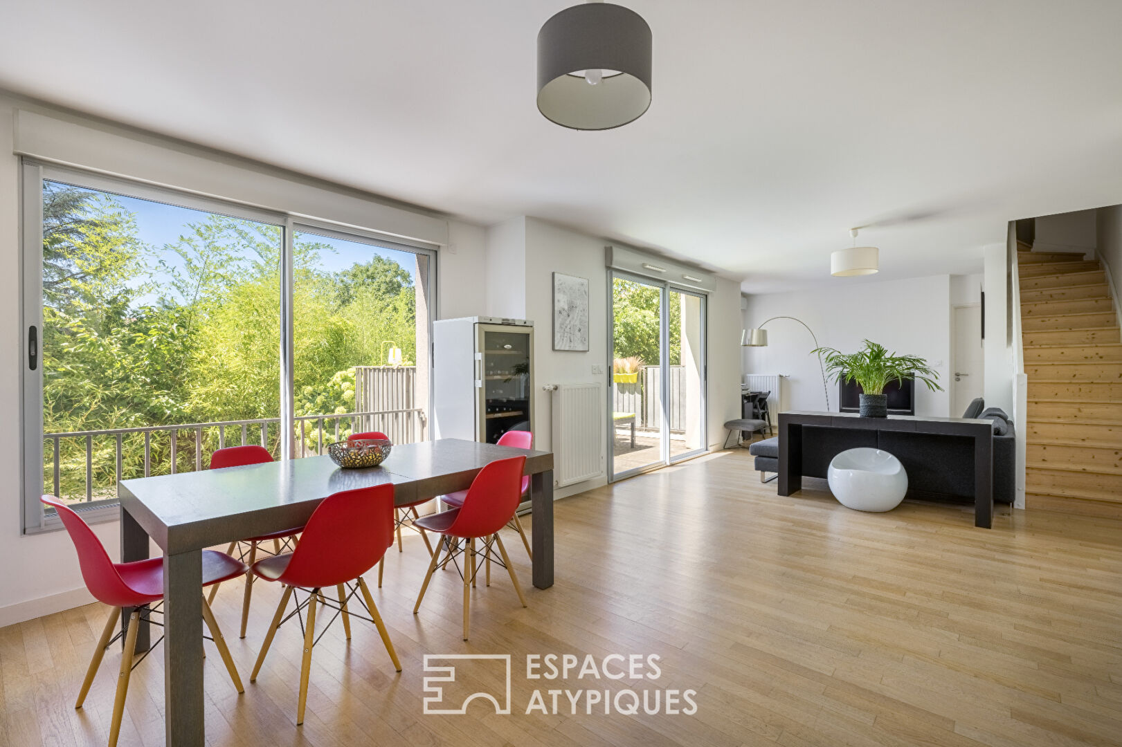 Duplex avec terrasse et garage