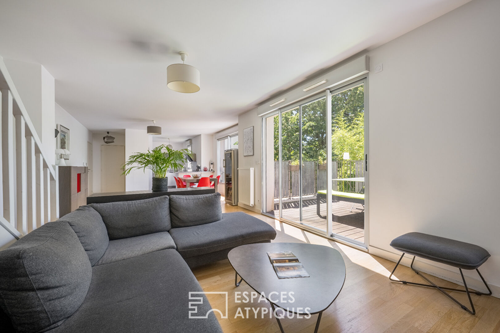 Duplex avec terrasse et garage