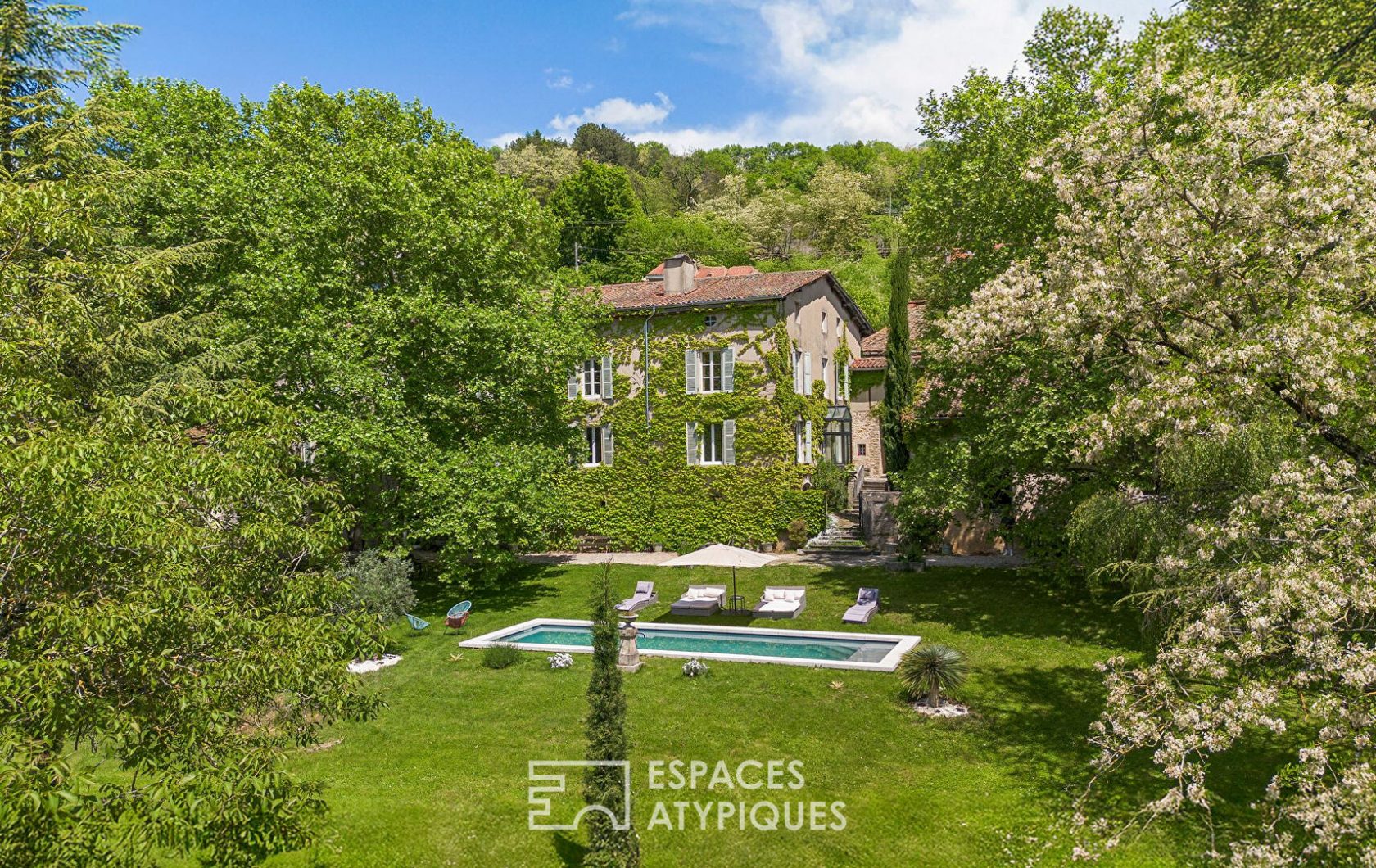 Demeure de charme avec parc arboré