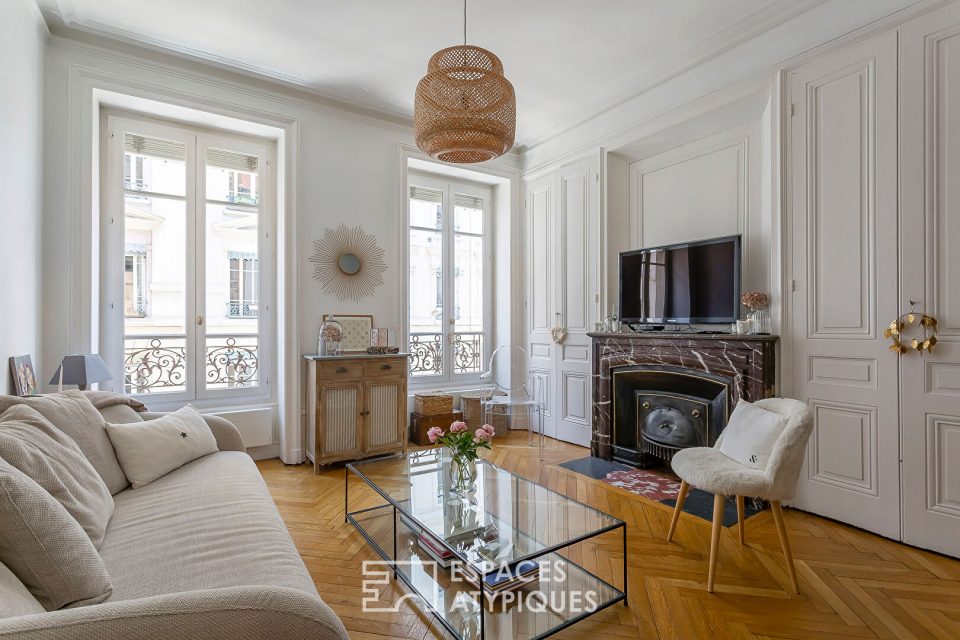 Appartement ancien rénové au coeur du 6eme