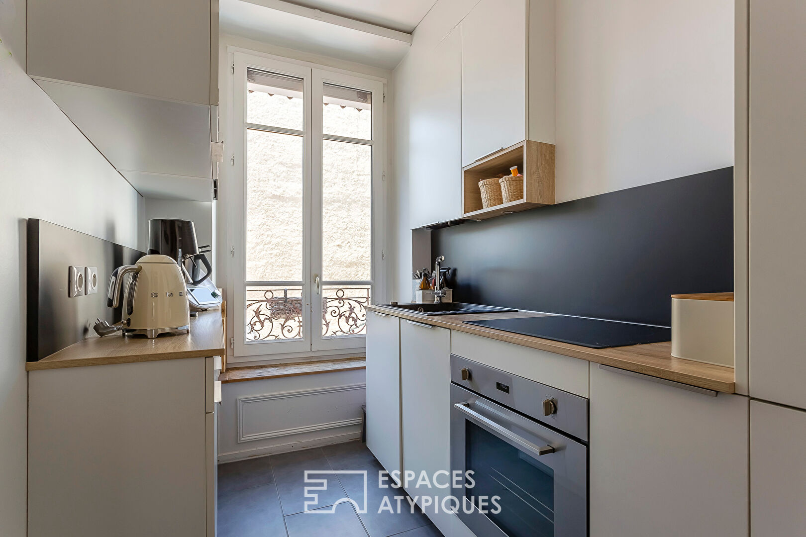 Appartement ancien rénové au coeur du 6eme