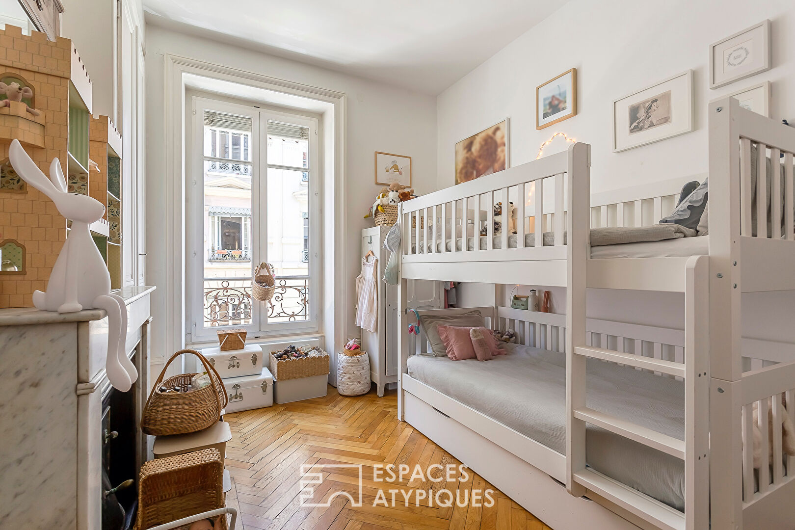 Appartement ancien rénové au coeur du 6eme