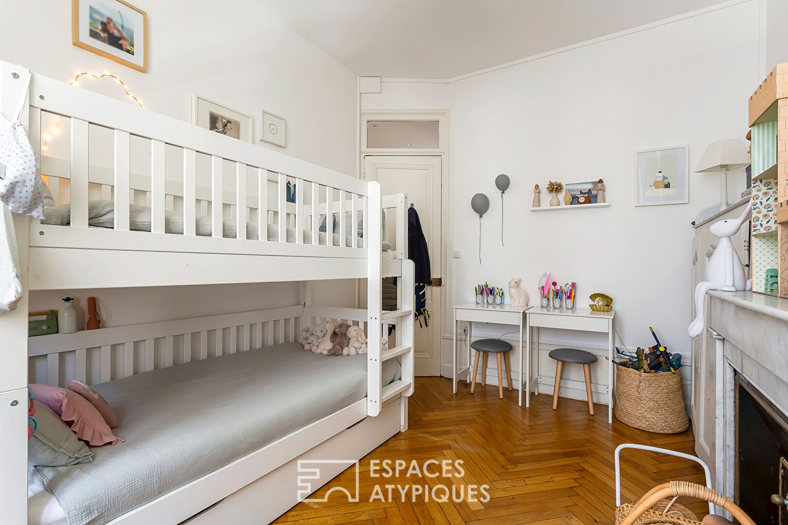 Appartement ancien rénové au coeur du 6eme