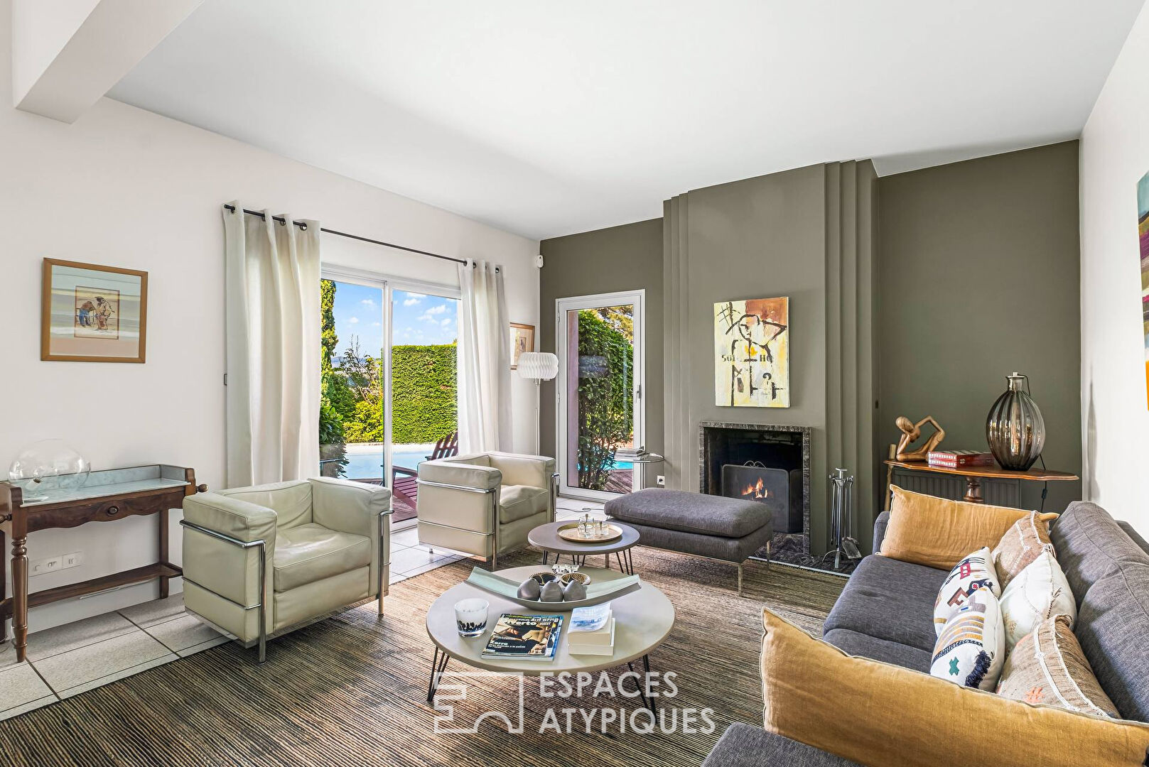 Maison d’architecte avec vue imprenable sur les monts du lyonnais