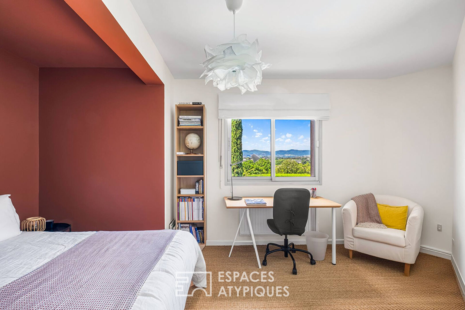 Maison d’architecte avec vue imprenable sur les monts du lyonnais