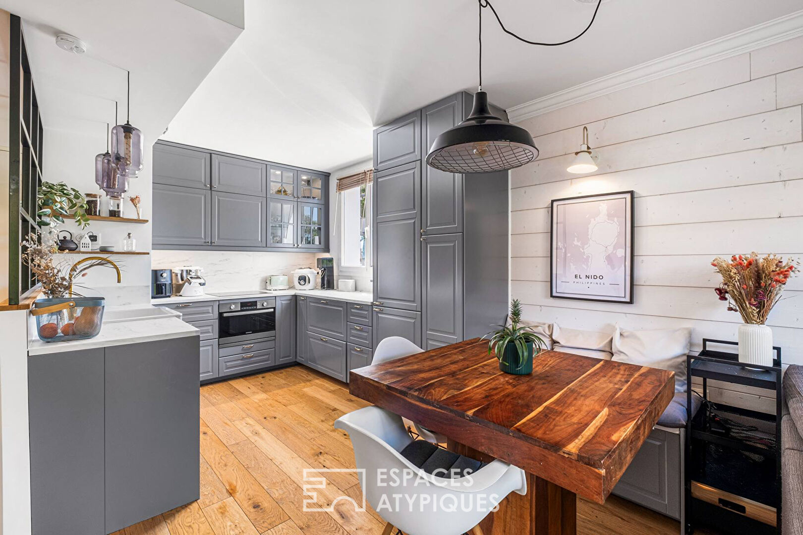 Rénovation d’architecte avec jardin et garage