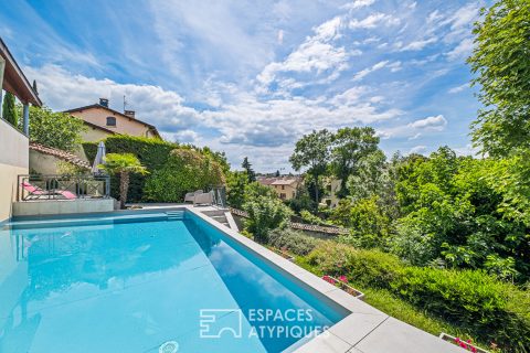 Villa sur les hauteurs du village de Saint-Priest
