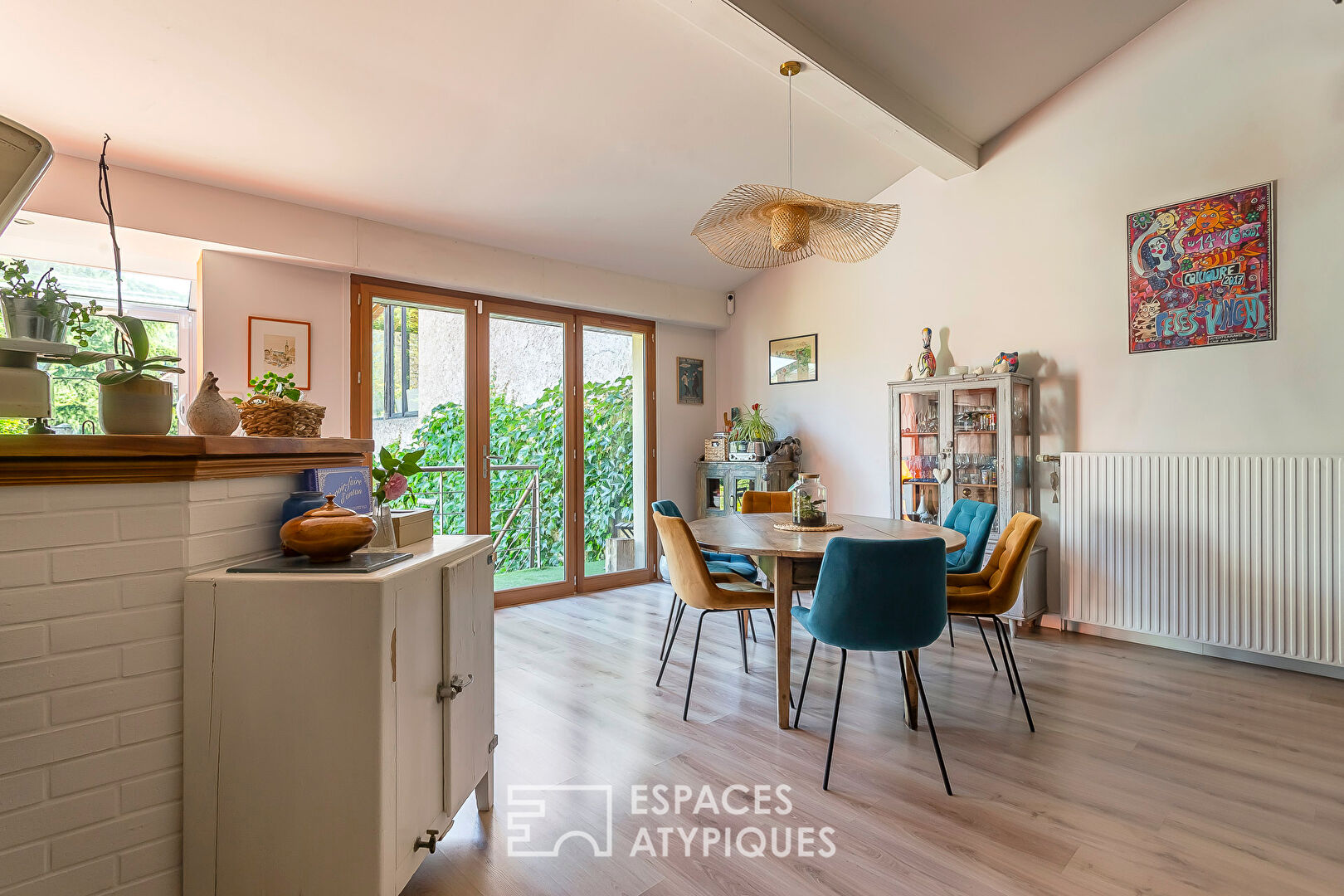 Maison de village rénovée avec jardin