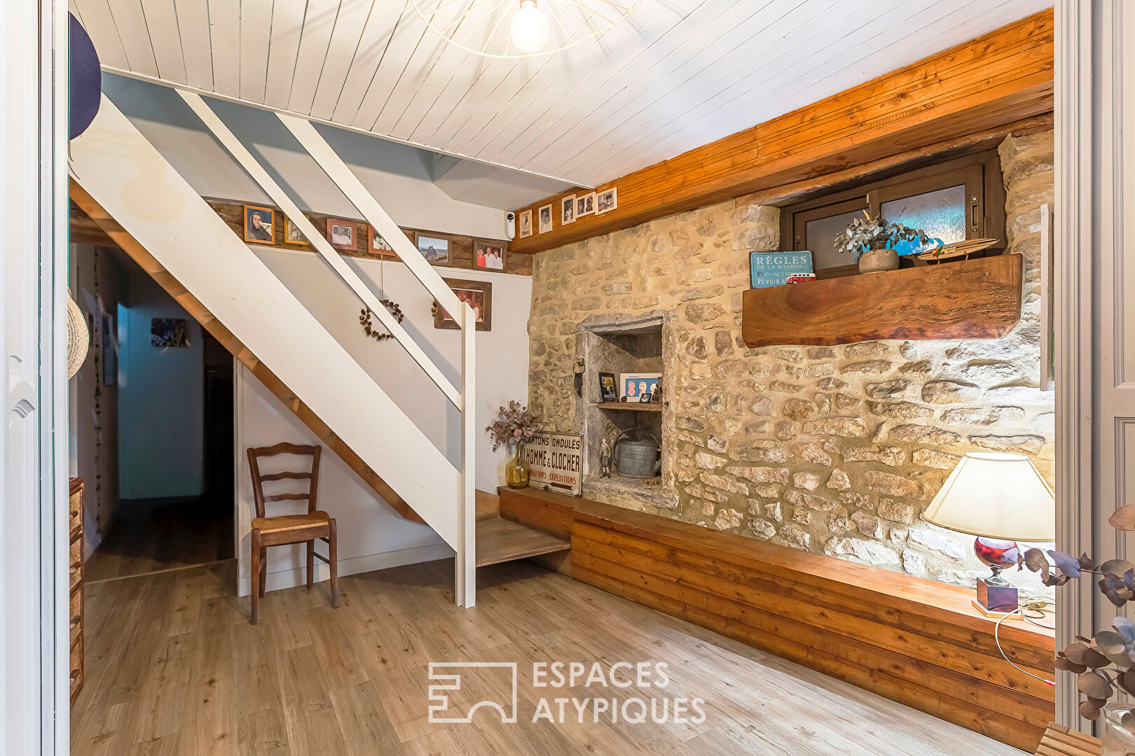 Maison de village rénovée avec jardin
