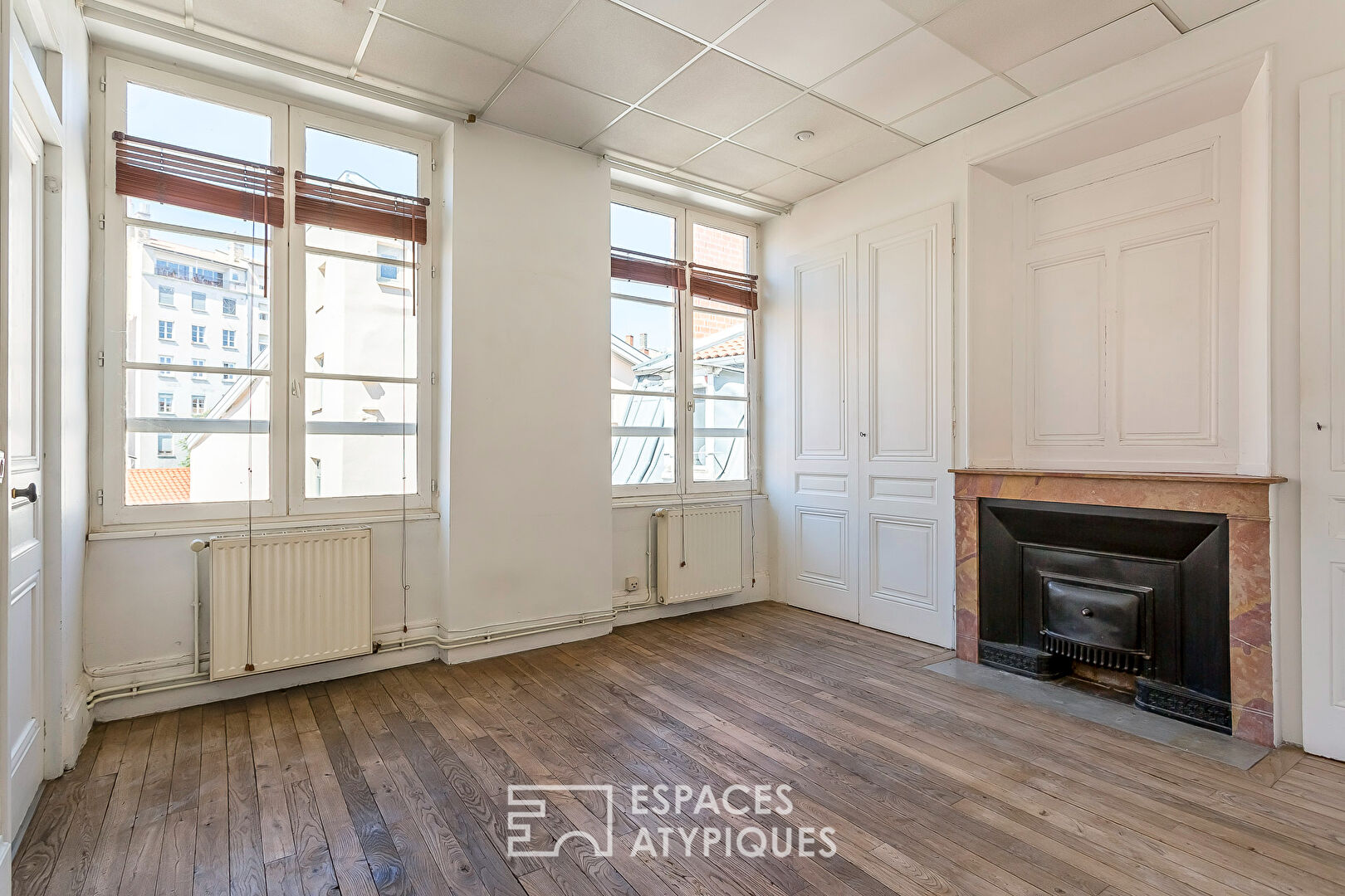 Appartement T2 en dernier étage à rénover
