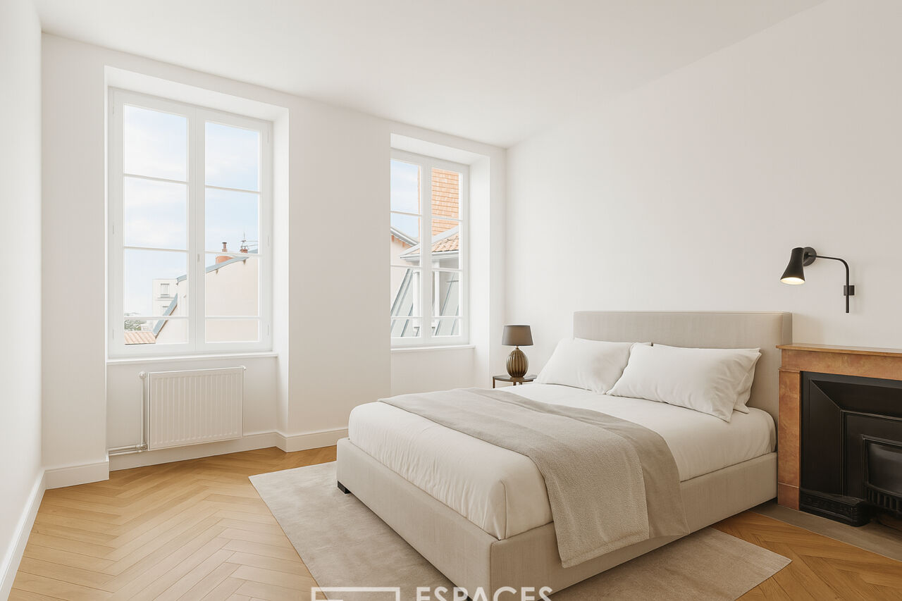 Appartement T2 en dernier étage à rénover