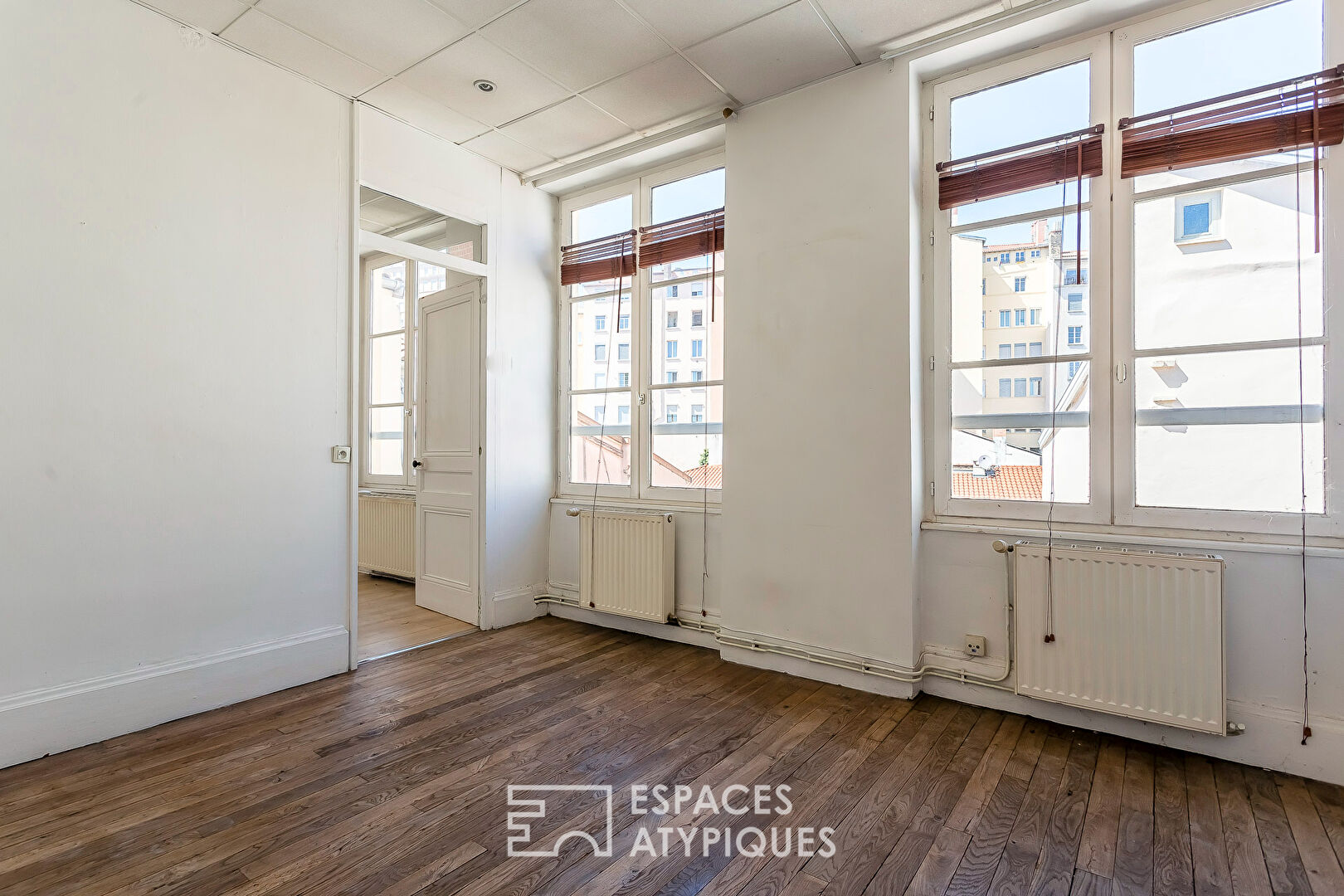 Appartement T2 en dernier étage à rénover