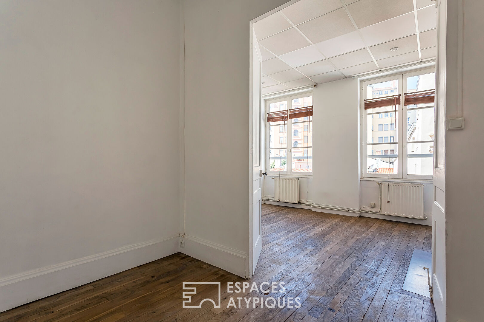 Appartement T2 en dernier étage à rénover